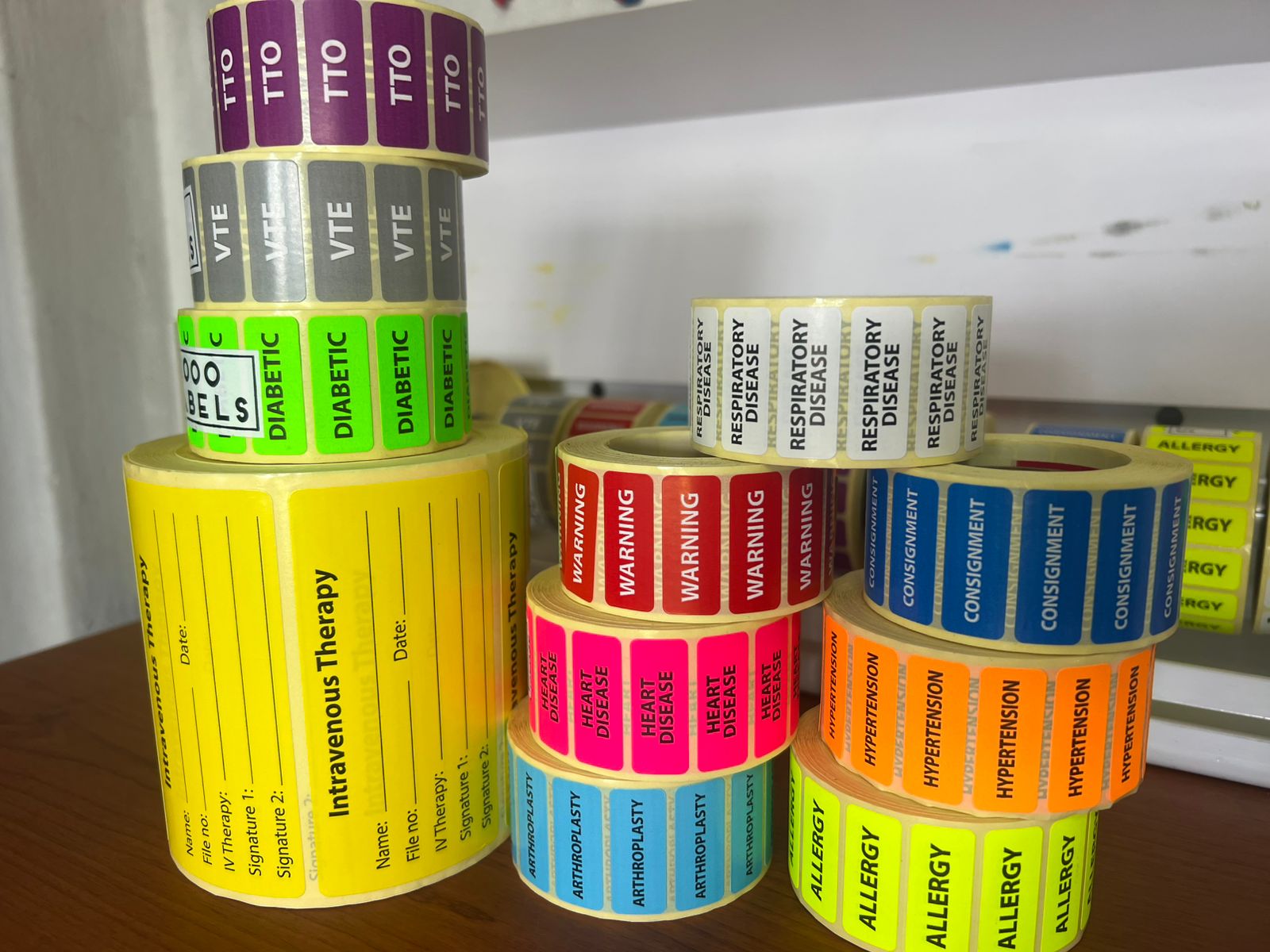 Thumbnail 12: Stickers 1000 per roll